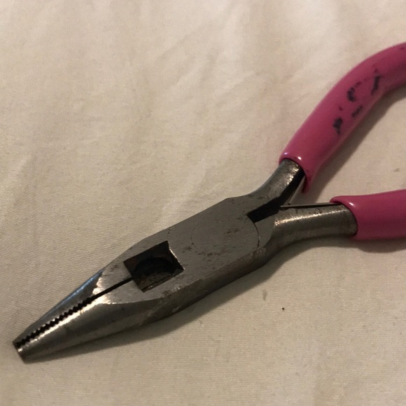 Pink Handled Pliers for Arts & Crafts Final Sale - Picture 2 of 6